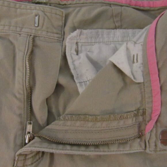 WOMEN's sz10 RALPH LAUREN POLO JEANS COMPANY COTTON SPANDEX CAPRI PANTS NM 00305 - Picture 8 of 12